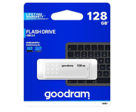 GOODRAM 128GB UME2 odczyt 20MB/s USB 2.0 biały - 606424 - zdjęcie 1